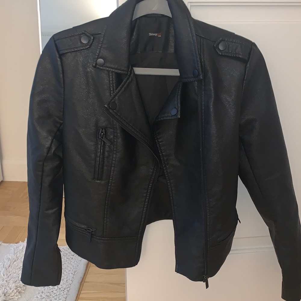 Skinny Girl Faux Leather Jacket